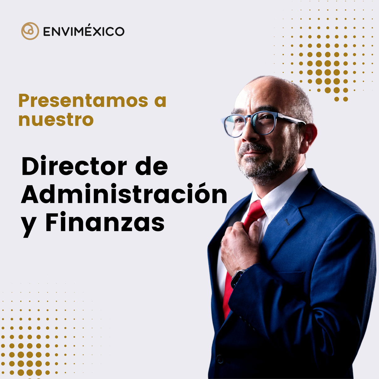 Luis Gómez, Director de Administración y Finanzas